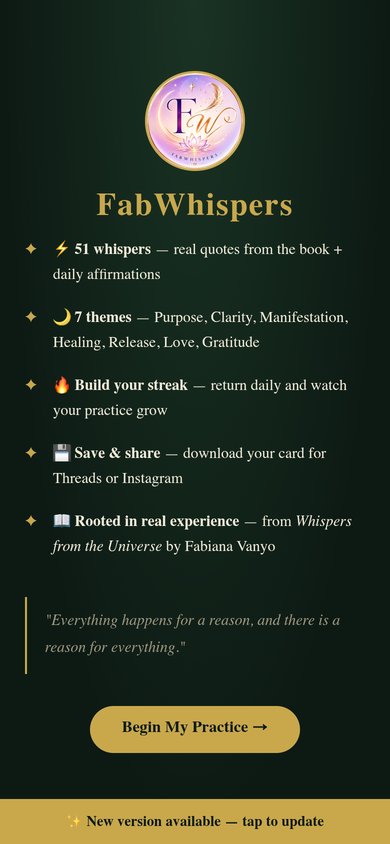 FabWhispers app